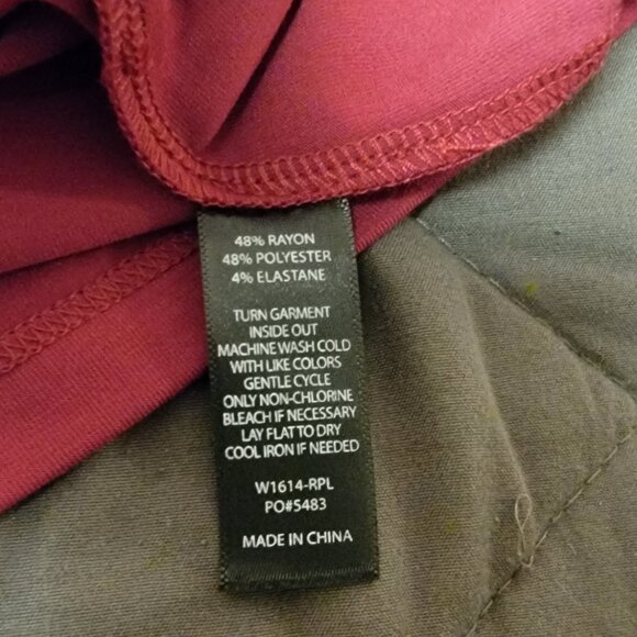 NWOT Betabrand Peplum Top, XL - Picture 2 of 7